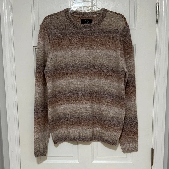 Men's Brown Gradient Sweater by Even Tide - Picture 1 of 4